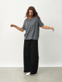REMERA MENORCA GRIS OSCURO