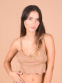 MUSCULOSA LACE BEIGE