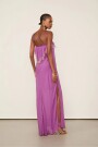 VESTIDO LARGO JABOT Violeta