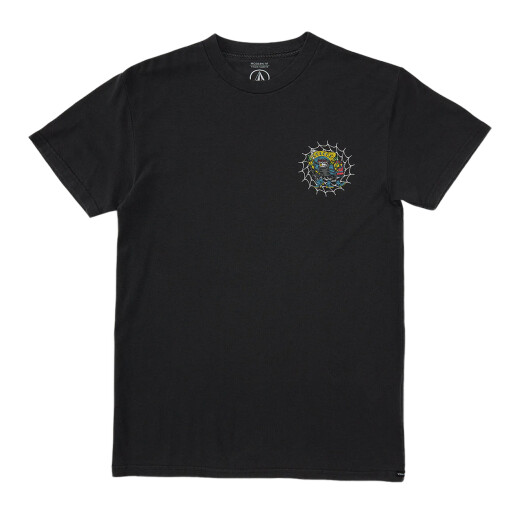 Remera Volcom ABG SKATE VITALS PROVOSTER TEE - Negro Remera Volcom ABG SKATE VITALS PROVOSTER TEE - Negro
