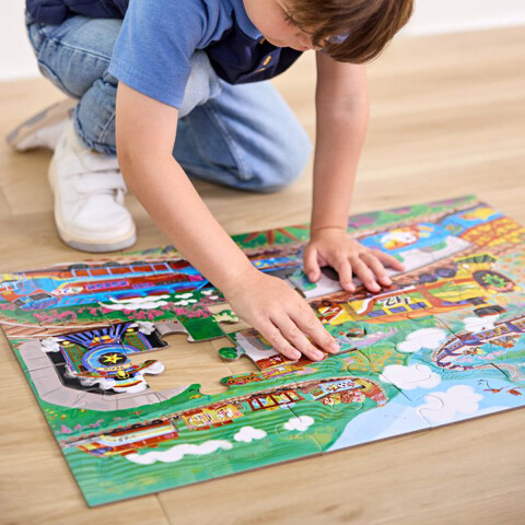 Puzzle Crocodile Creek 36 Piezas 45 x 60 cm TREN