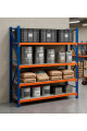 Estanteria Easy 2.0 X 2.0 X 0.60 M - 4 Estantes - 500kg Estanteria Easy 2.0 X 2.0 X 0.60 M - 4 Estantes - 500kg