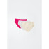 KIT COM 3 CALCINHAS FEM ROSA/OFF WHITE/BEGE