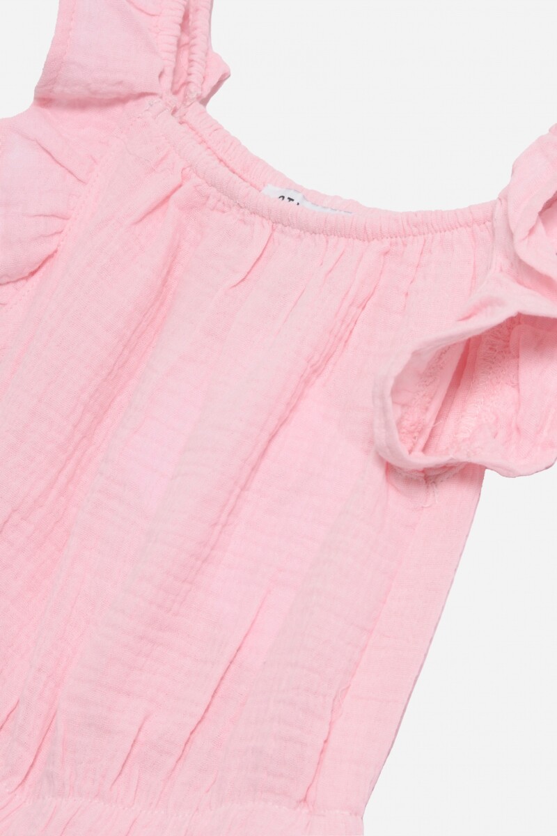 Mono con volados ROSA