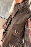 Triangle Vest Brown