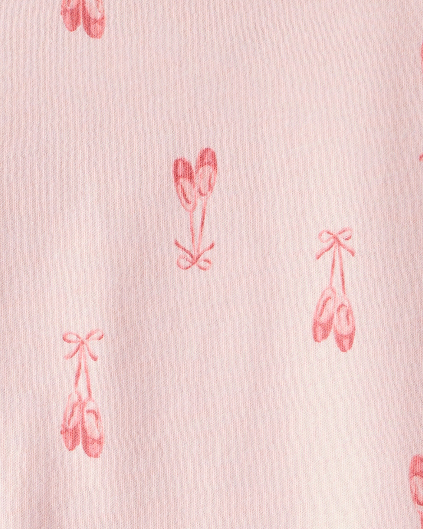 Blusa de algodón, con volado, diseño ballet Sin color