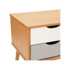 Rack para TV - Linea Nórdica Roble/Gris claro/Blanco