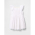EYELET DRESS OPTIC WHITE V6