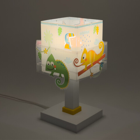 Portátil de mesa infantil E14 HAPPY JUNGLE naturaleza flúor DA0226