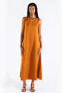 LARA LONG DRESS Rum