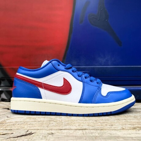 Championes Air Jordan 1 Low Blue