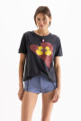 REMERA DUCK Negro