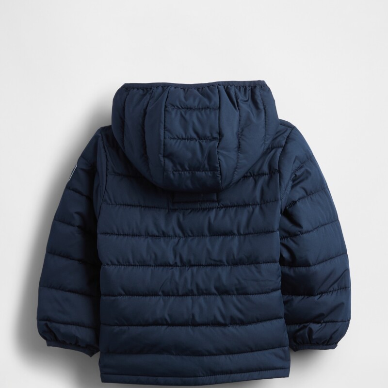 V-FRCH LWT PUFFER TAPESTRY NAVY