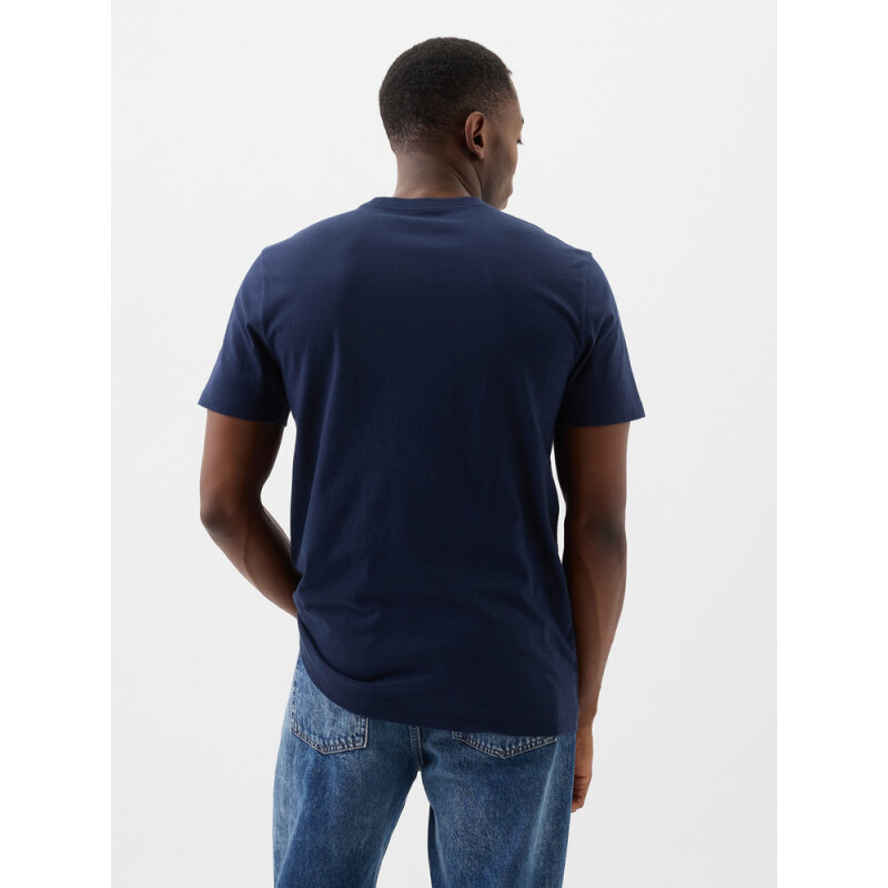 V-EVERYDAY SOFT BASIC LOGO T TAPESTRY NAVY