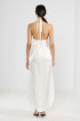 VALE HALTER DRESS Gold