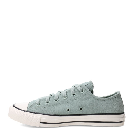Championes de Mujer Converse Ctas Ox Chuck Taylor All Star Verde - Blanco