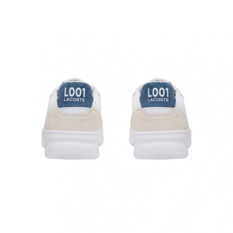 Championes LACOSTE L001 White & Blue