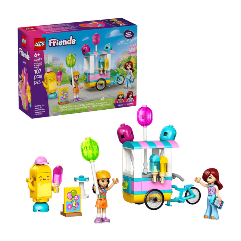 Puesto de Helados y Globos Friends Legos Puesto de Helados y Globos Friends Legos