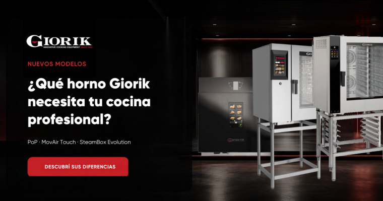 ¿Qué horno Giorik necesita tu cocina profesional?
