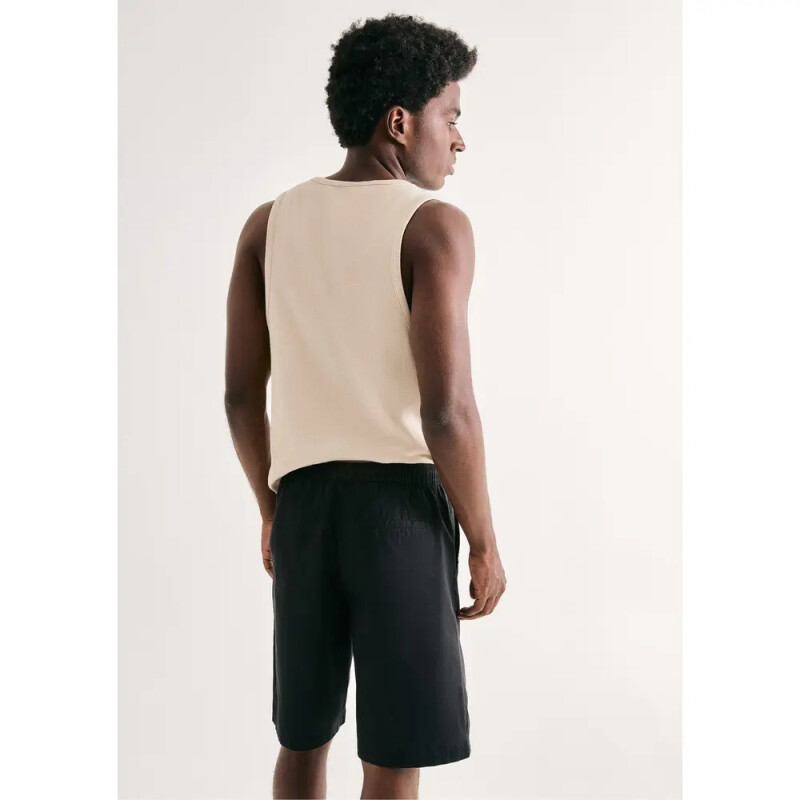 BERMUDA MASC PRETO ESCURO