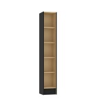 PANELERO - 1 PUERTA NEGRO