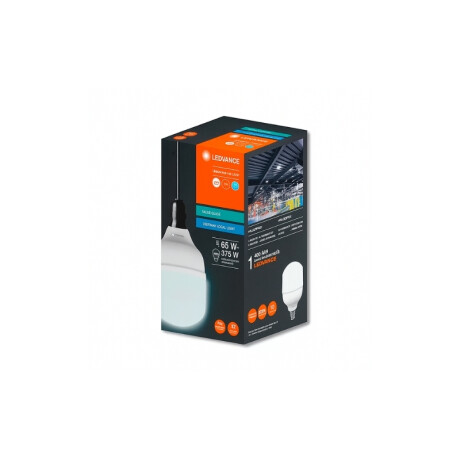 LAMPARA LED HW T 65W LEDVANCE 6500K E27 + E40 Lámpara LED LEDVANCE OSRAM T 65W E27+ Adapt 6500K Luz Fría