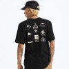 Remera de manga corta regular Mountain Mirage Tnf Black