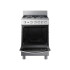 Cocina a Gas Samsung con 4 Quemadores Silver
