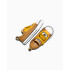 CTAS ONE STRAP OX HONEY STICK/GOLD PALM STICK/GOLD PALM