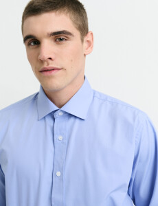 011683 CAMISA VESTIR HARRINGTON LABEL Celeste Oscuro