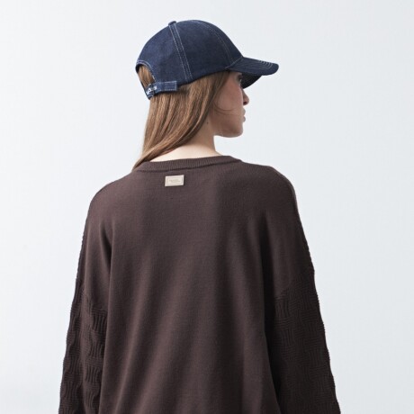 SWEATER CHESS Chocolate