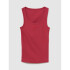 FRCH SL COTTON 2X2 LOGO TANK CHAKRA RED
