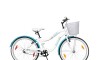Bicicleta Mystic - Rodado 24 - Baccio Blanca / Turquesa