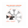 Soporte magnético HyperGear inalámbrico de carga rápida 15W Soporte Magnético Hypergear Inalámbrico De Carga Rápida 15w