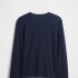 V-FRCH LS LOGO TEE TAPESTRY NAVY