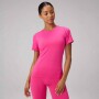 Top Feather Tech+ Short-Sleeve Mujer Pink Crush