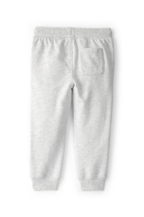 Pantalón deportivo de algodón, gris Pantalón deportivo de algodón, gris