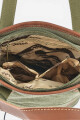 Matera morral de lona Verde