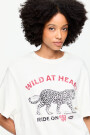 REMERA ANIMAL PRINT Blanco