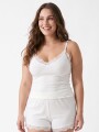 PIJAMA SET RIB BLANCO