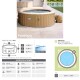 INTEX PURESPA SAHARA CAPACIDAD 4 PERSONAS Intex Purespa Sahara Capacidad 4 Personas