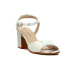 Sandalia Ramarim Taco 7cm Plata