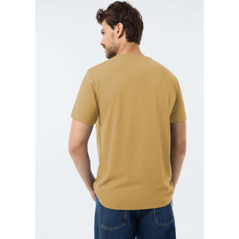 CAMISETA MM MASC AMARELO MEDIO