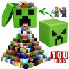 Bloques magnéticos en contenedor 100 piezas MINECRAFT creeper