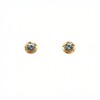 Abridores Zirconia Azul - Oro Bajo - CA8473 ab8473