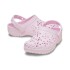 Crocs Classic Floral Cut Out Clog K - Niños Pink Milk