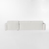 Sofá con chaise LOFT Blanco - DERECHO