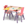 Juego de mesa y 2 sillas para niños Princesas Disney Juego de mesa y 2 sillas para niños Princesas Disney