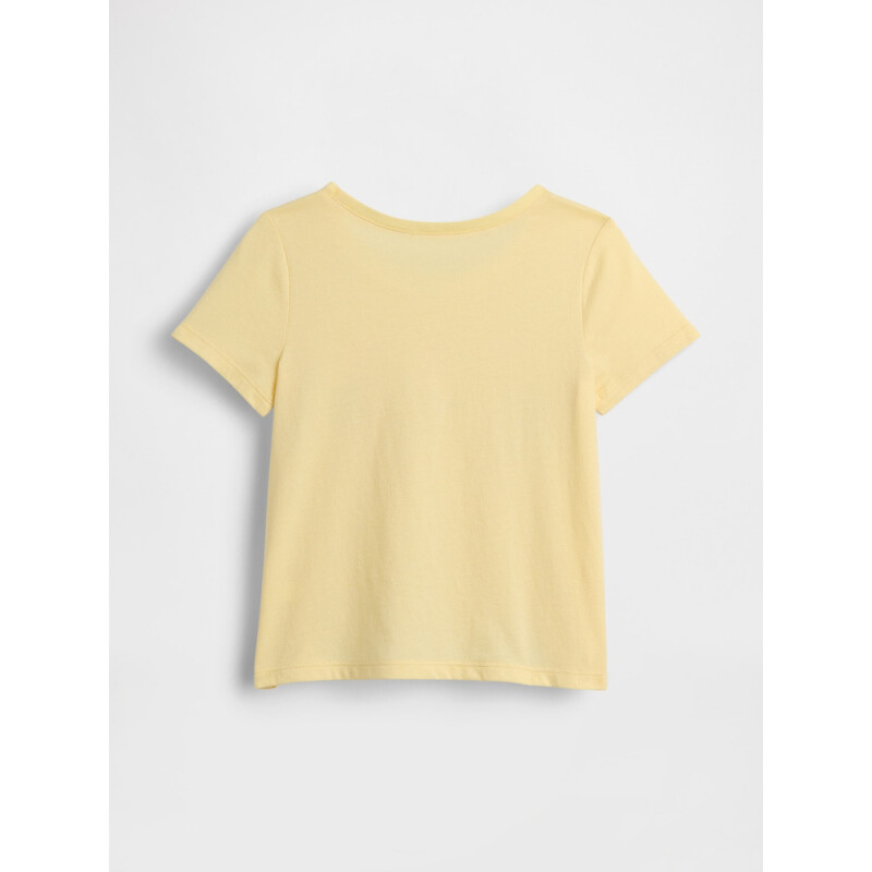 V-FRCH BF LOGO TEE SU26 LIGHT YELLOW