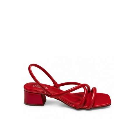 SANDALIA LOMER Rojo